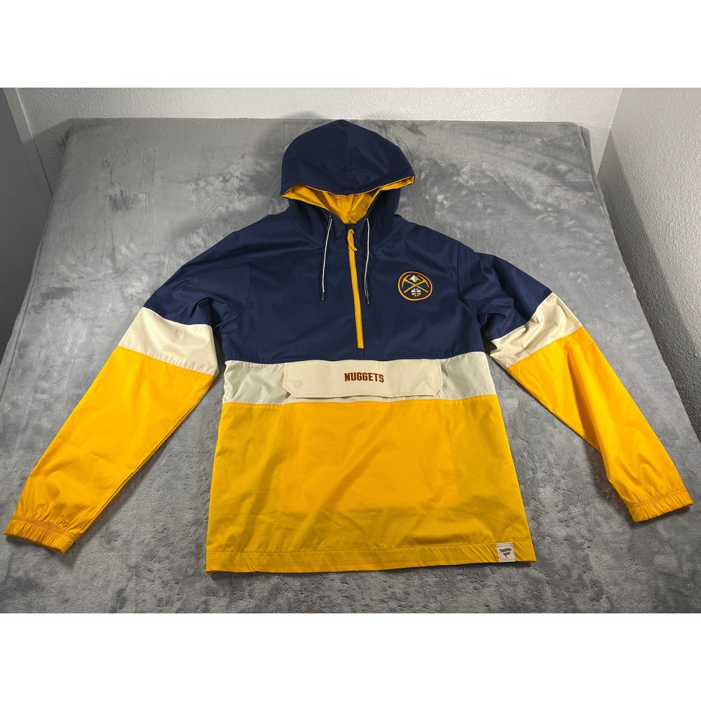 Fanatics Denver Nuggets NBA Mens Medium Windbreaker